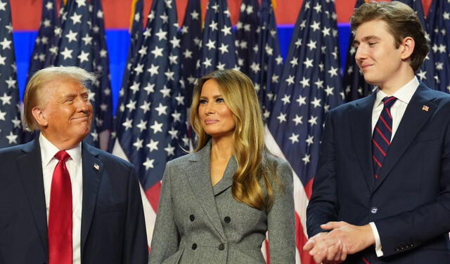 Barron Trump es el único hijo entre la pareja presidencia, nacido en 2006. Barron Trump es el único hijo entre la pareja presidencia, nacido en 2006.