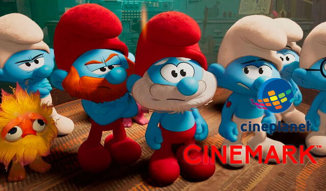 'Los Pitufos' era una de las películas más esperadas del año. Foto: Facebook.   