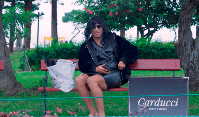 Said Palao imita a Lorelein en su canal de Youtube. Foto: captura/Youtube   