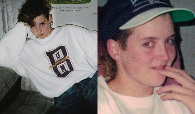 Amy Bradley en su juventud, antes de su desaparición. El documental revela detalles del caso. Foto: composición   