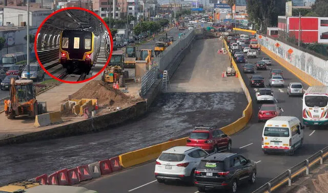 Desvíos por obras del ramal de la Línea 4 del Metro en la Av. Faucett.<br><br> Desvíos por obras del ramal de la Línea 4 del Metro en la Av. Faucett.<br><br>