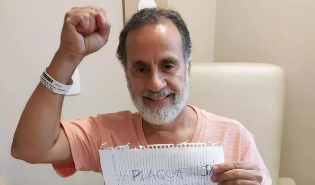 Paulo Peregrino recibiendo las buenas noticias. Fuente: Arquivo Pessoal Paulo Peregrino recibiendo las buenas noticias. Fuente: Arquivo Pessoal