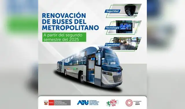 Renovación de la flota era anunciada desde el 2024