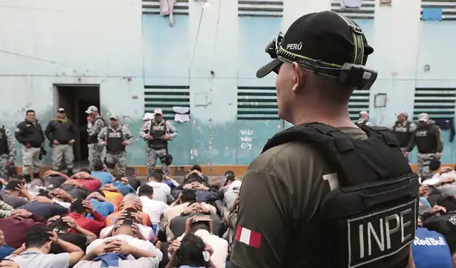 Los hechos ocurrieron durante una intervención de rutina en el penal del INPE. Foto: Difusión.   