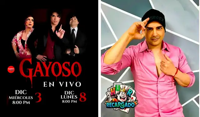  Óscar Gayoso se presentará en Barranco el 8 de diciembre. Foto: composición LR/Facebook   