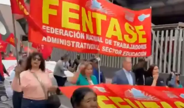 Trabajadores de todo el país salieron a protestar desde noviembre. Foto: Facebook. Trabajadores de todo el país salieron a protestar desde noviembre. Foto: Facebook.