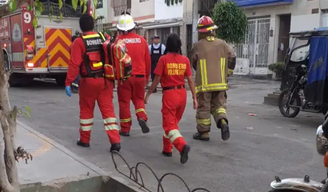 Reportan incendio en el distrito de San Martín de Porres. Foto: La República Reportan incendio en el distrito de San Martín de Porres. Foto: La República