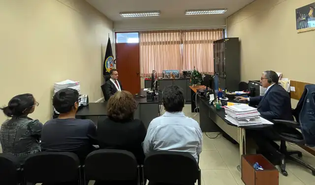 El juez Reynaldo Tantaleán aprobó el acuerdo en una audiencia de menos de cinco minutos. Fuente: Difusión.   