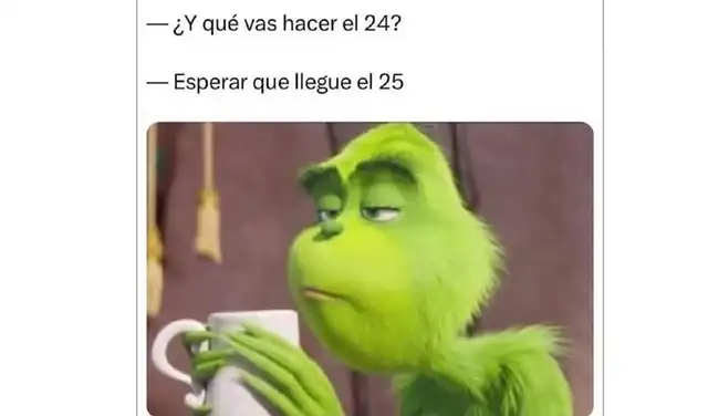  Memes de Navidad. Foto: difusión.    