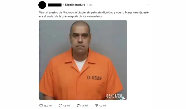 Una de las publicaciones más virales en Threads con la fotografía falsa. | Foto: Threads   