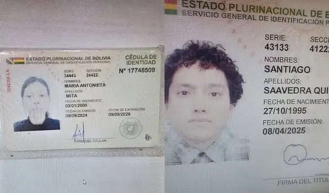 Ambos tenían documentación falsa. Foto: Causa Justa.   