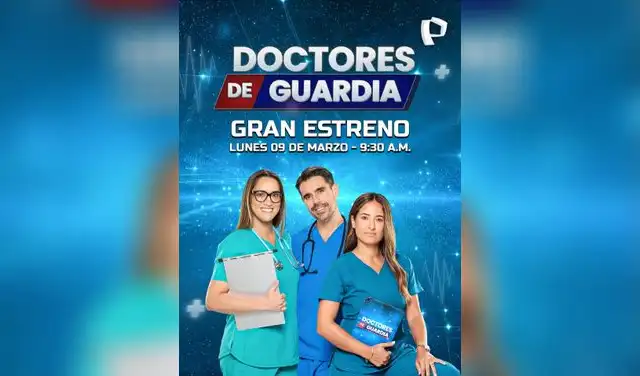 Desde este lunes 9 de marzo a las 9.30 a. m. comienza 'Doctores de Guardia'. Foto: difusión