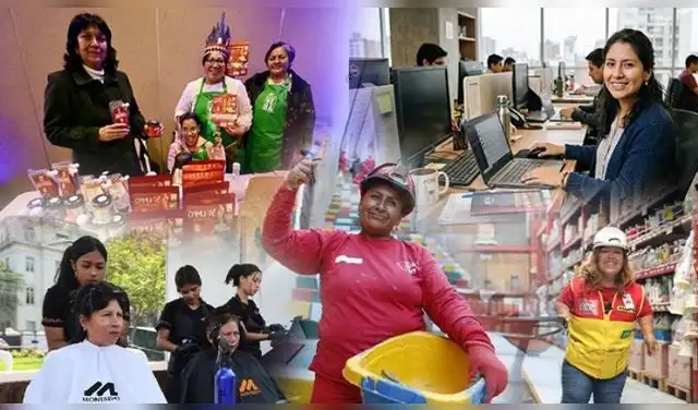 Por el Día Internacional de la Mujer, muchas ciudadanas peruanas accedieron a un empleo formal con todos los beneficios de ley durante el último año. Foto: El Peruano  