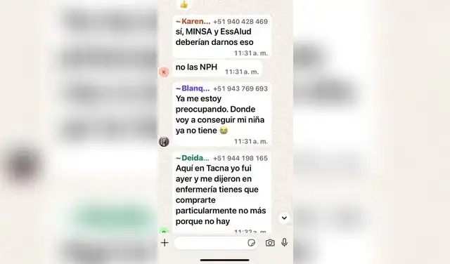 Mensajes de WhatsApp