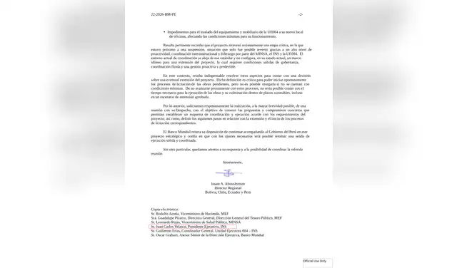 Carta del Banco Mundial