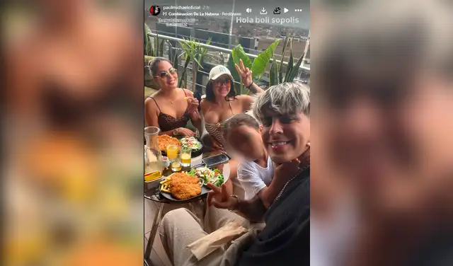 Paul Michael se luce con Pamela López horas después de anunciar su ruptura. Foto: Instagram