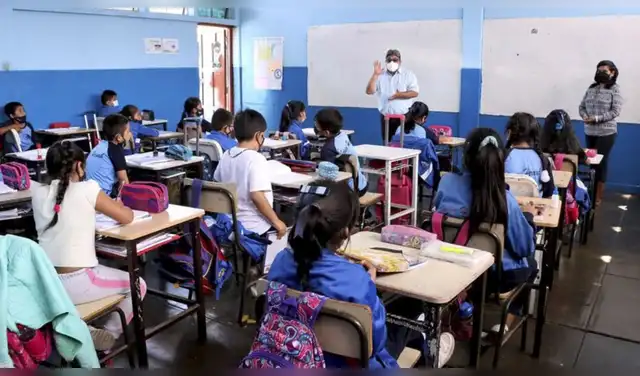 Año escolar en instituciones públicas inicia el 16 de marzo. Foto: Minedu Año escolar en instituciones públicas inicia el 16 de marzo. Foto: Minedu