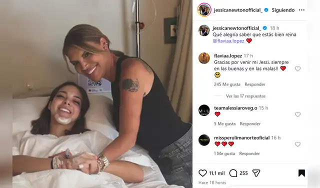 Flavia López y Jessica Newton