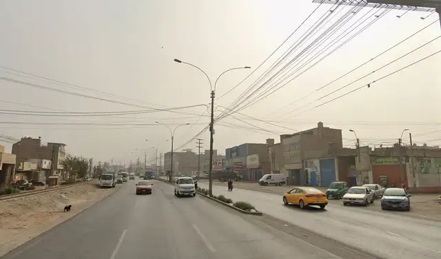 Caso se dio exactamente a la altura del kilómetro 15 y del paradero Horacio Zeballos. Foto: Google Maps  