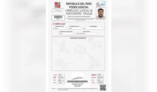 El candidato Maldonado no cuenta con antecedentes penales. El candidato Maldonado no cuenta con antecedentes penales.