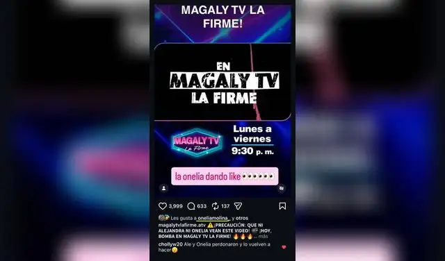 Onelia Molina reacciona a ampay de Mario Irivarren