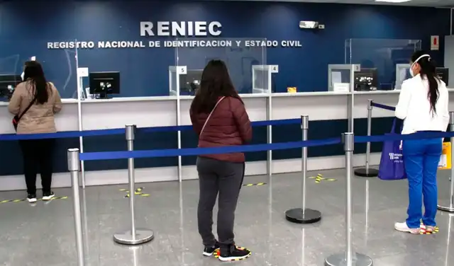 Facilitan recojo de DNI en el Perú. Foto: difusión  