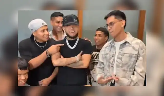 Stream en el que participó Acuña junto a otros streamers. Stream en el que participó Acuña junto a otros streamers.