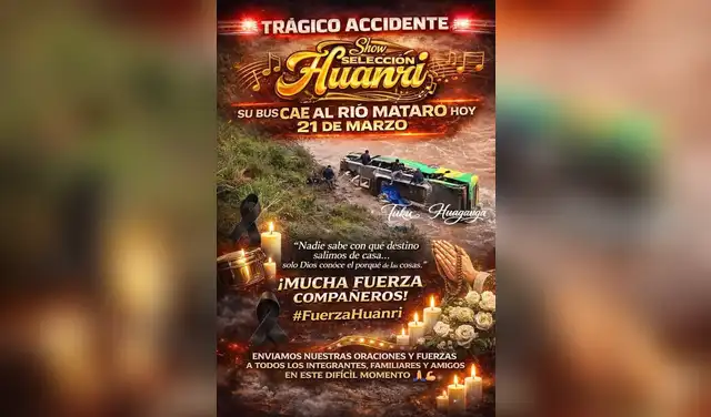 Comunicado de la orquesta tras el accidente