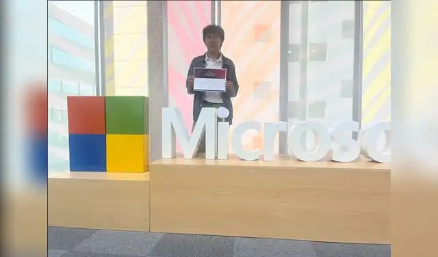 El joven desea apoyar a estudiantes de áreas rurales para que puedan desarrollar sus proyectos. Foto: Cortesía.  