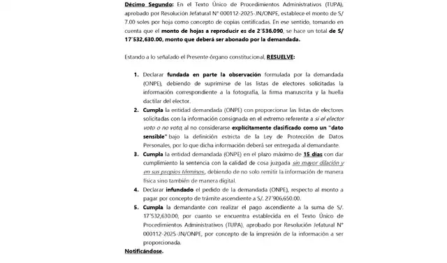 Decisión del Segundo Juzgado Constitucional Decisión del Segundo Juzgado Constitucional