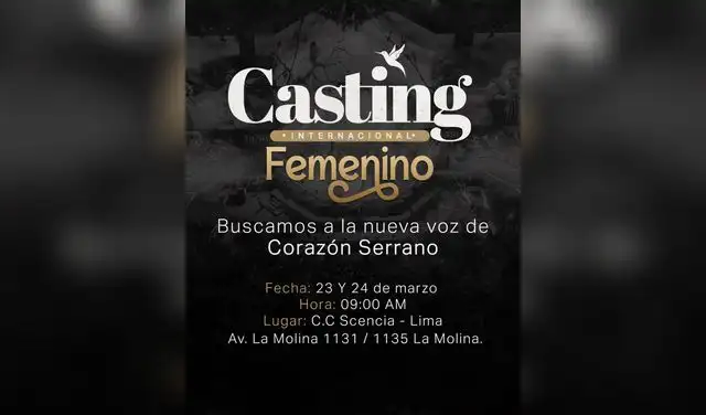 El casting constará de tres fases en La Molina