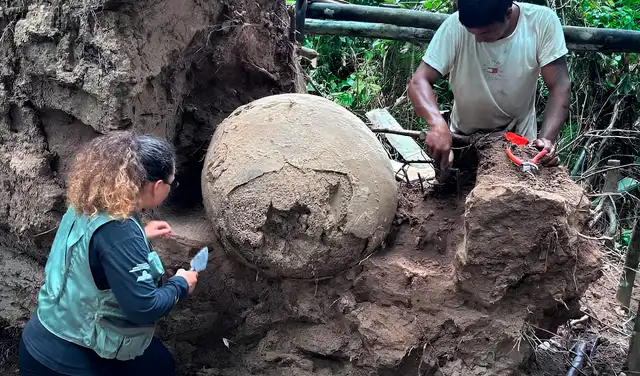 Las excavaciones fueron apoyadas por una comunidad de la zona que notificaron a los arqueólogos. Foto: Marcio Amaral  