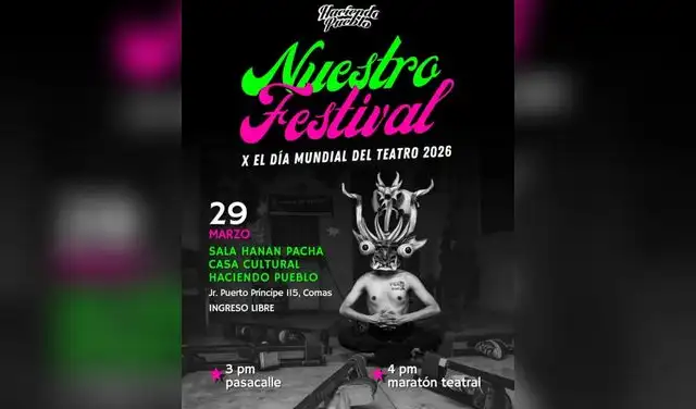 Celebración especial por el Día Mundial del Teatro Celebración especial por el Día Mundial del Teatro