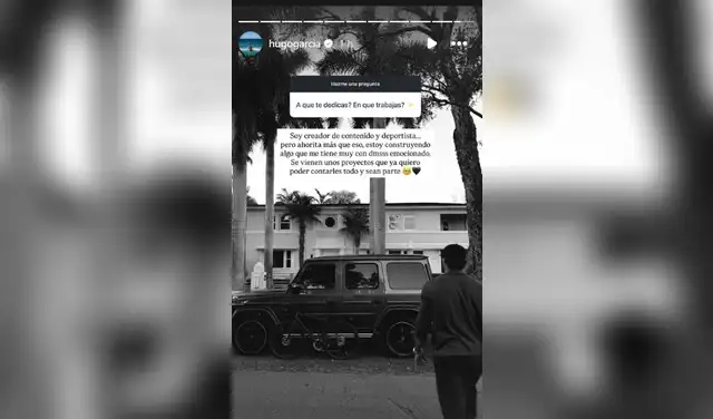 Mensaje de Hugo García . Foto: Instagram  