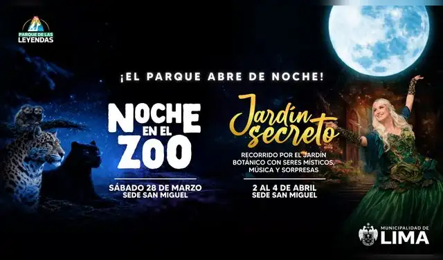 Las actividades se extenderán hasta horas de la noche.