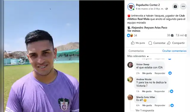 Entrevista con el que habría sido el exnovio de iOA