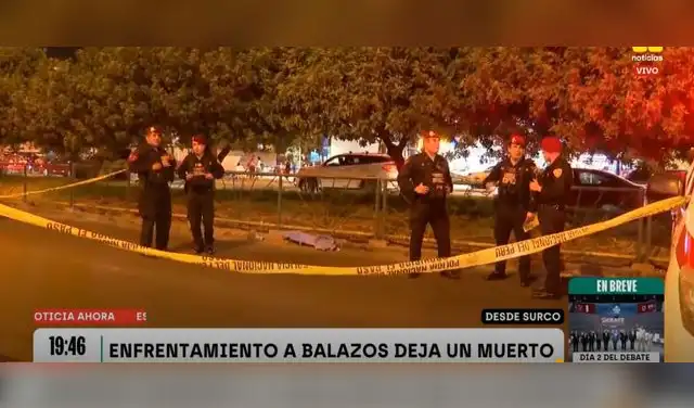 El cuerpo del hombre abatido fue hallado al borde de la avenida Primavera