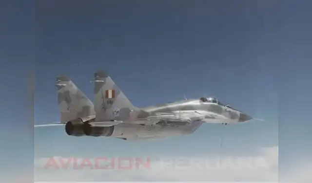 El MiG-29 de la FAP fue comprado de segunda mano a Bielorrusia en 1996, por lo que requiere ser reemplazado. Foto: AFP  