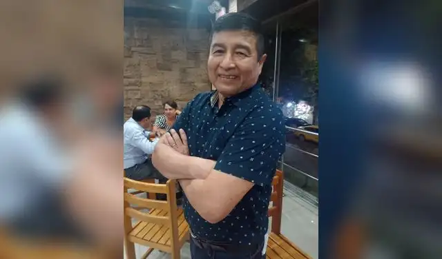 Periodista Luis Castro Gavelán.  