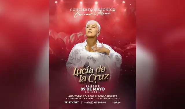 Lucía de la Cruz celebrará su aniversario en Lima.