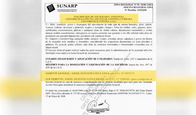 La compañía minera Consorcio Kathyma, gerenciada por Ángel Cueva Yaya, queda en Tambopata, Madre de Dios. Foto: La República  