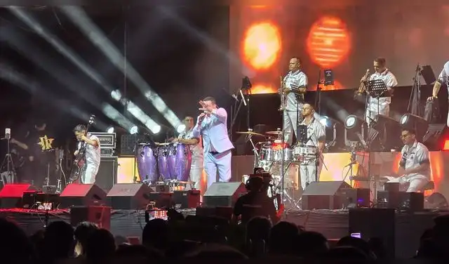 Viti Ruiz en 'Una noche de salsa', edición 14 Viti Ruiz en 'Una noche de salsa', edición 14