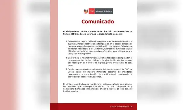 El sector aseguró que brindará facilidades a los visitantes.