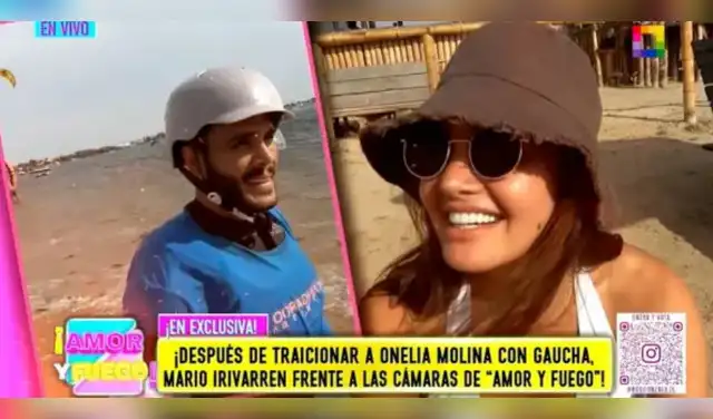 Mario Irivarren reaparece en polémica: imágenes lo muestran ingresando a hospedaje con exconductora de televisión, según 'Amor y fuego'