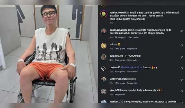 Nabito causó preocupación en sus seguidores.