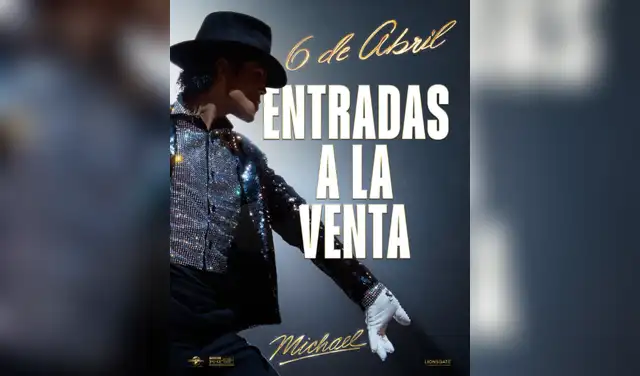 Confirman fecha de preventa de la película de Michael Jackson