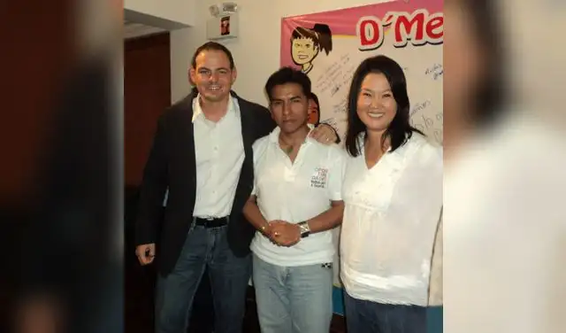 Mark Vito Villanella, José Quispe Revoredo y Keiko Fujimori Higuchi. Foto: difusión Mark Vito Villanella, José Quispe Revoredo y Keiko Fujimori Higuchi. Foto: difusión