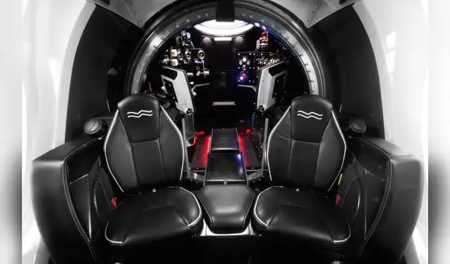 La capacidad del sumergible chino es de cuatro personas. Foto: Uboatworx