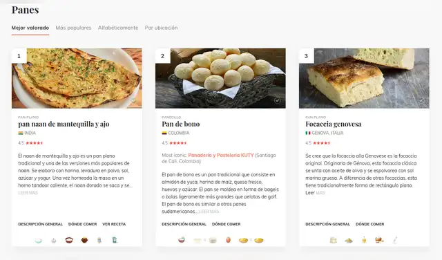 Colombia tiene el mejor pan latinoamericano y segundo más destacado del mundo. Foto: Taste Atlas