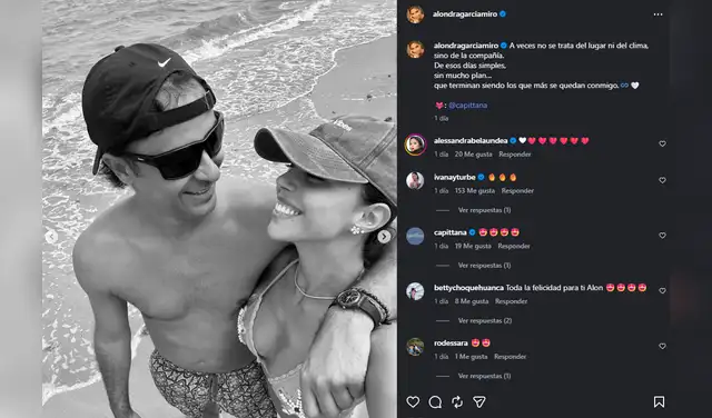 Publicación de Alondra García Miró. Captura: Instagram